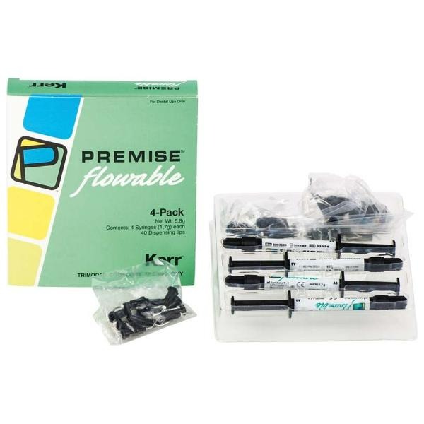 Premise Flowable: Light-curing Composite - Kit: 4 Jer. 1.7 gr - A3 Img: 202408171