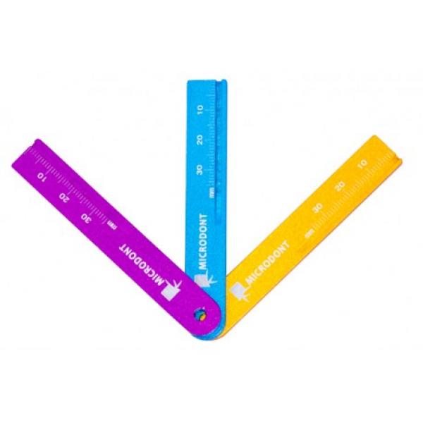 Micro Endodontic Ruler Aluminium Img: 202202121