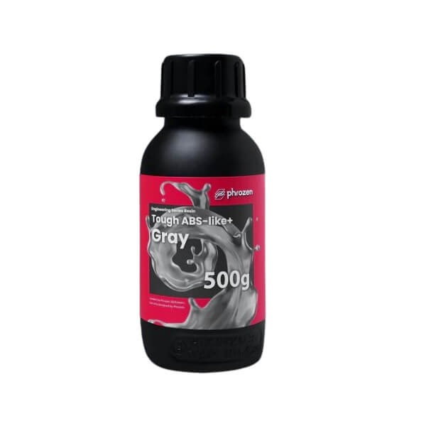 Tough ABS-like+: Gray Resin for 3D Printing - 0.5 kg Img: 202403161