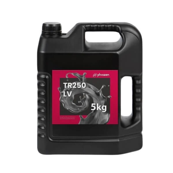 TR250LV High Temp Resin: High Temperature 3D Printing Resin - 5 kg Img: 202403161