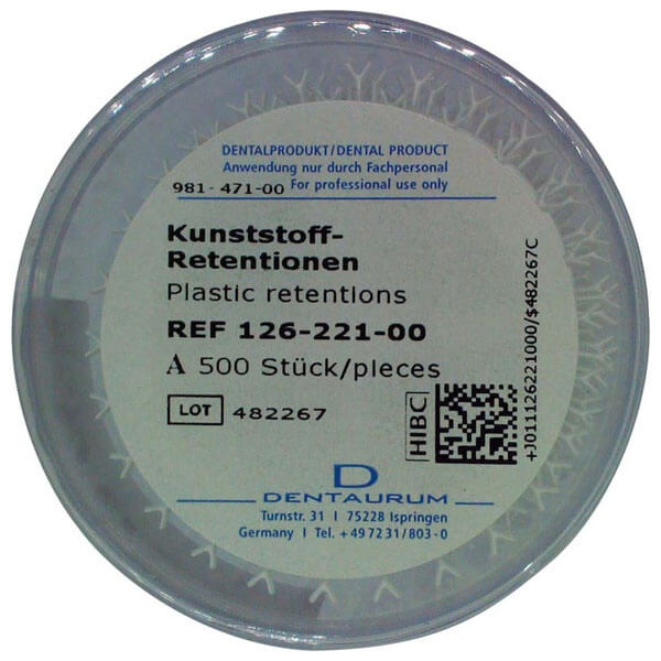 Plastic Retentions for Wax Modeling Img: 202508091
