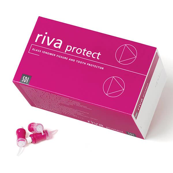 Riva Protect: White Glass Ionomer Sealant Capsules (50 pcs) - Fast-setting Img: 202106191