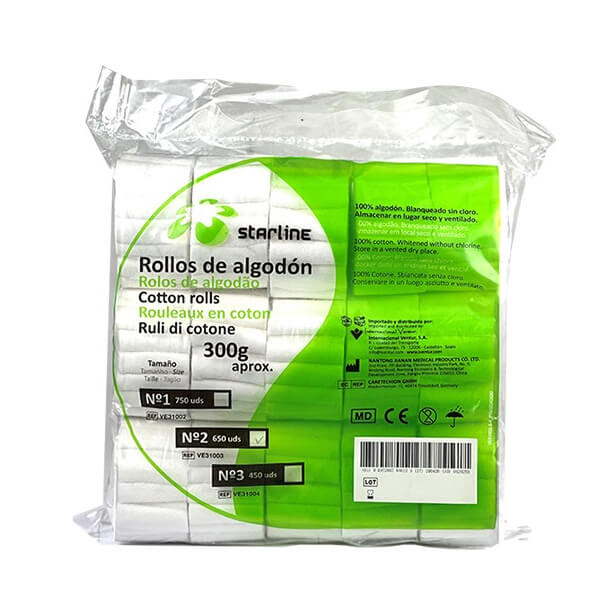 Cotton Rolls (300 gr) - No. 1 Img: 202509201