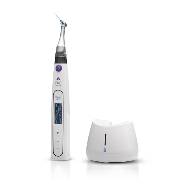 Rooter X3000: Endodontic Motor with Integrated Apex Locator - Pack: Motor + Race Evo files Img: 202505311