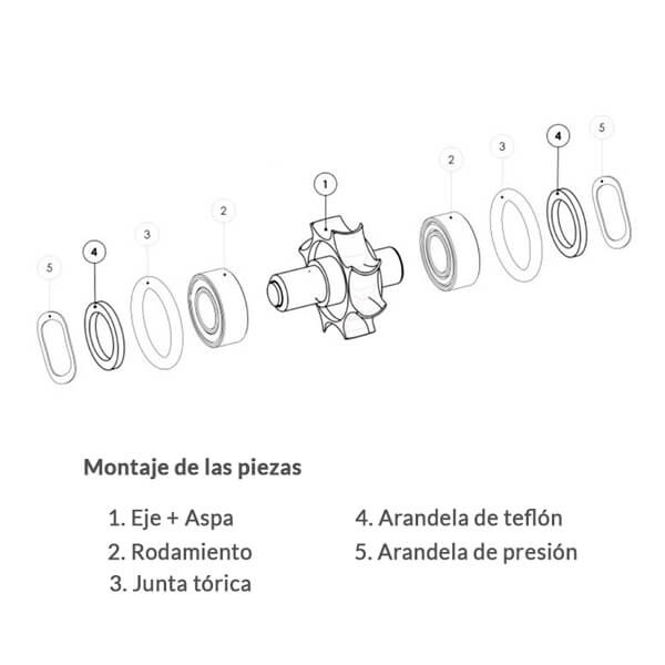 Rotor rm for Sirona and BA International Turbine Img: 202212241