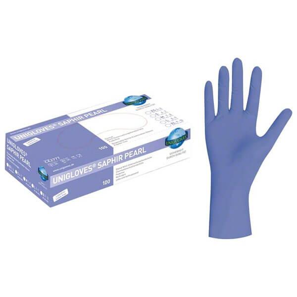 SAPHIR PEARL: Nitrile Gloves (100 pcs) Img: 202212171