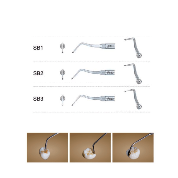 Ultrasonic tips SB Preparation cavities for EMS - SB1 Img: 202304221