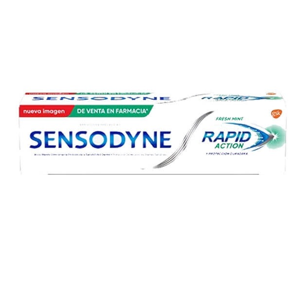 Toothpaste for Tooth Sensitivity (75 ml) - Rapid Action Fresh Mint Img: 202302111
