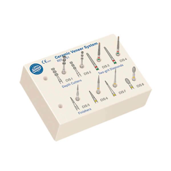 BurCase Komet Dr Goldstein Cvs 4151.314 Veneers KOMET