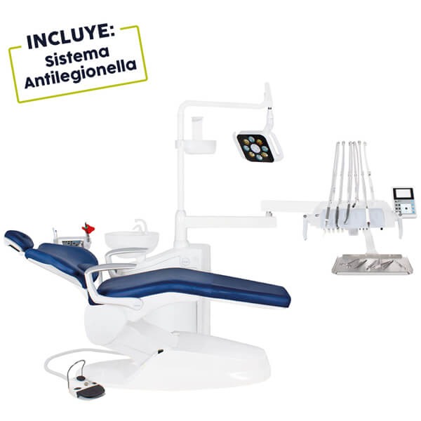 Flex Up High M8: Electro-pneumatic Dental Chair Img: 202411091