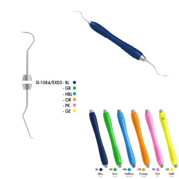 Double scanning probe 1084/EXD5 Silikon colours (1 pc)  - Pale blue: Img: 202205141