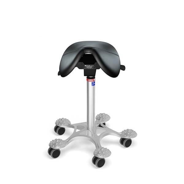 Salli Classic chair: Standard Leather Seat - Black Img: 202212241