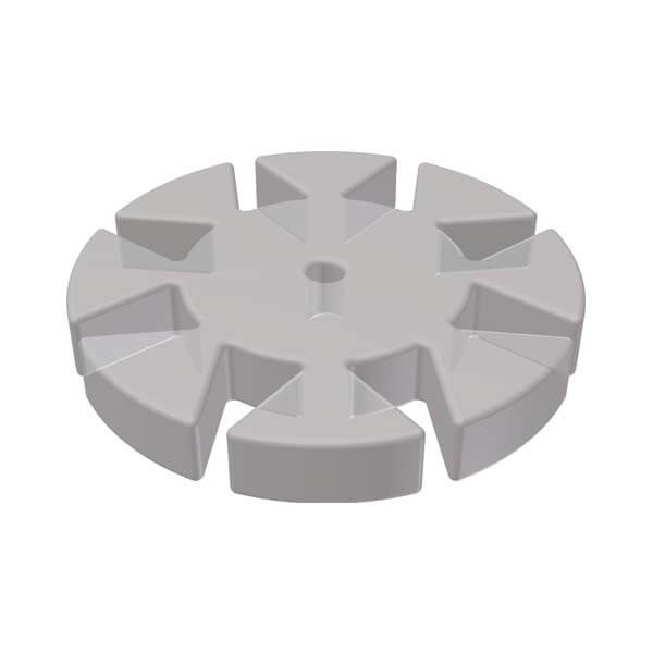 Translucent Safety Memo Discs with 8 Petals (100 pcs) - Discs Img: 202304081