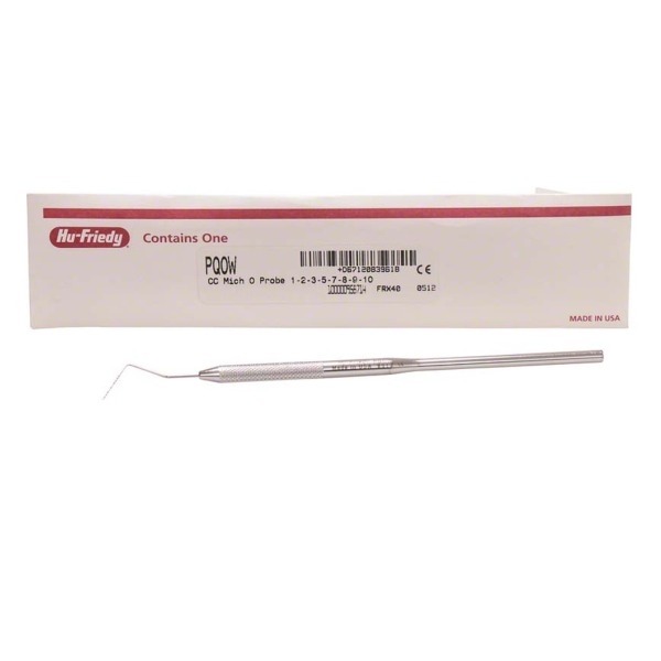 Michigan/Williams Periodontal Probe - QULIX 1-2-3-5-7-8-9-10 Img: 202212241