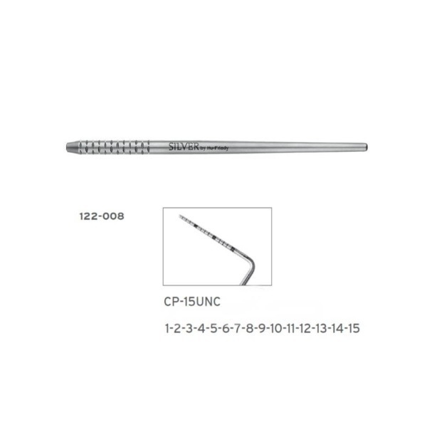 Periodontal Probe HF Silver CP15 - CP15UNC Img: 202301071