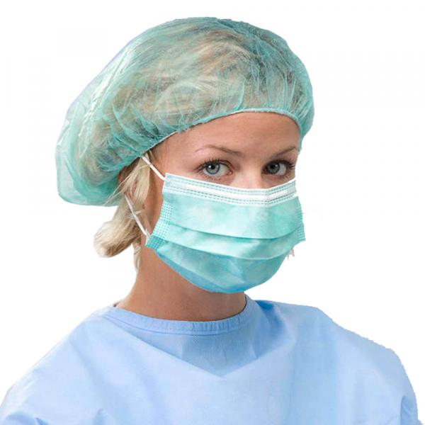 SPIRITUS PLUS S / LATEX MASKS WITH ELASTIC (50u.) Blue Img: 202007251