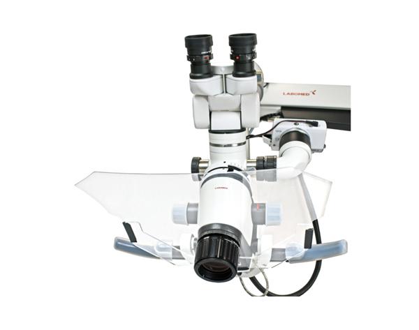 Spray-Shield: Transparent Microscope Protector - LABOMED