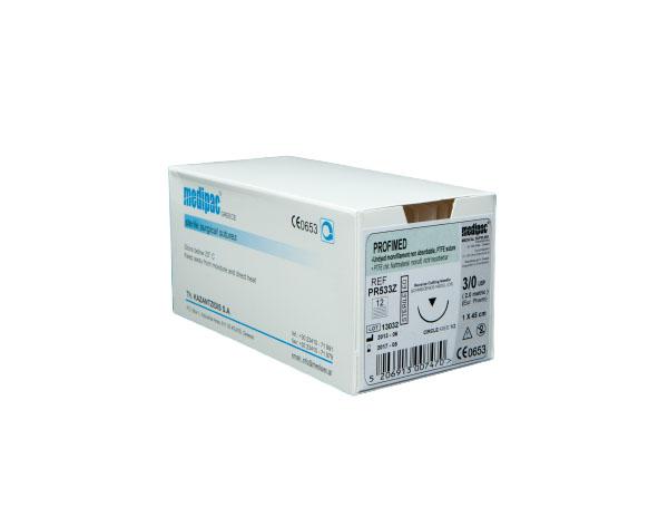 PTFE sutures 3/8 16mm - 3/0 PROFIMED Img: 202107241