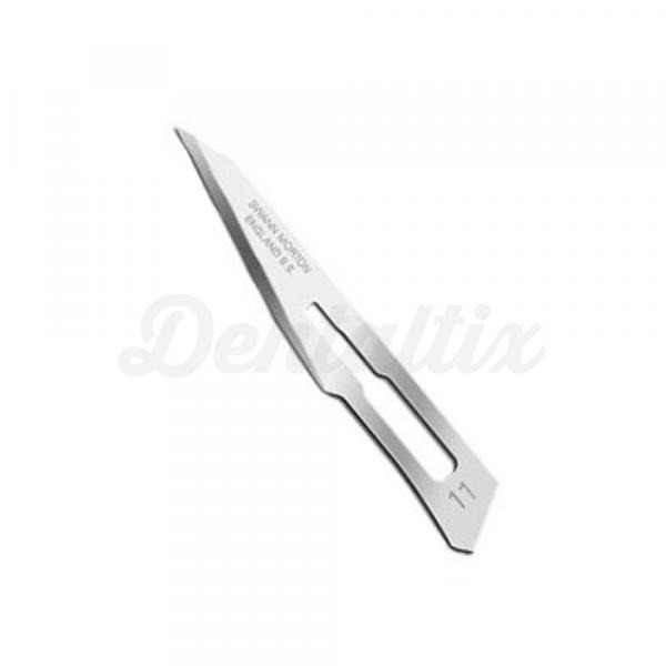 Swan sheets scalpel Nr 11 - Blades of disposable scalpel (100 pcs.) - EST. NR 11 Img: 201905251