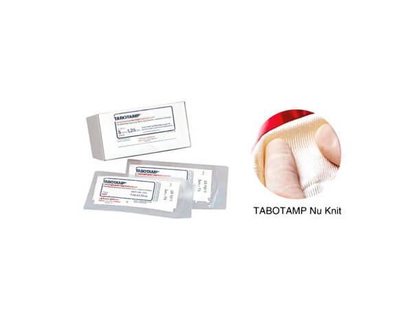 Resorbable haemostatic tabotamp - Pack of 12 Nu Knit 2,5 x 2,5 cm Img: 202105221
