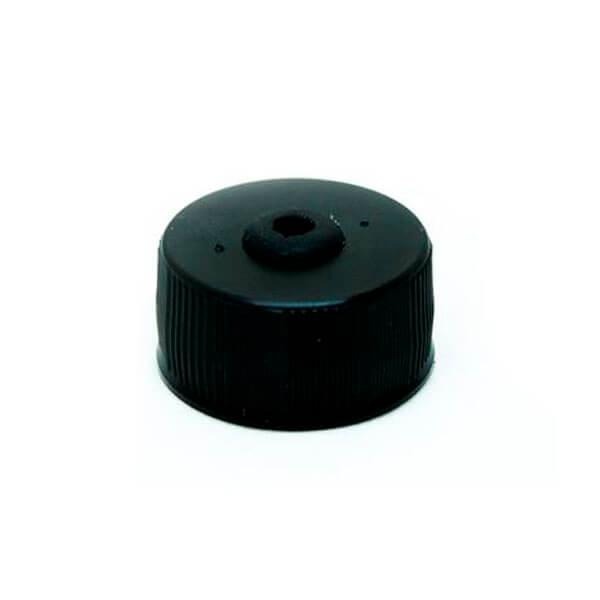 Lid for Laboratory Micro-Sandblaster Vessel - With hole Img: 202107101