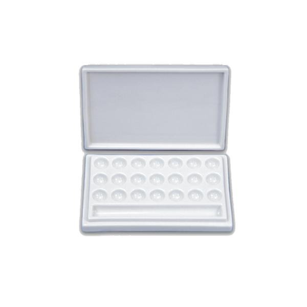 Porcelain colour palette with lid Img: 201908031