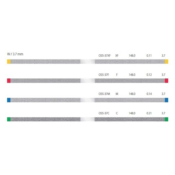 Double Interproximal Polishing Strips (5 pcs) - Green High Thickness Img: 202205141