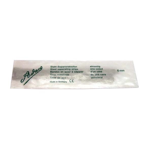 Metal Amalgam Polishing Strips (12 pcs) - 6mm. Img: 202212241