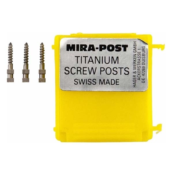 Mira-Post: Titanium Intraradicular Bolt (6 pcs) - Medium 2 Img: 202304081