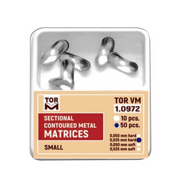 Sectional Contoured Metal Matrix (10 pcs)  - Small  Img: 202302111