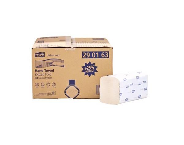Tork: bright white double-ply paper napkins (3,750 pcs.) Img: 202105221