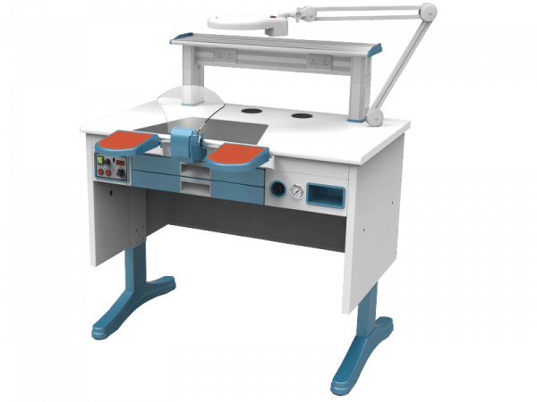 Laboratory bench workstation JT-52 (B) 1m. with vacuum system Img: 201807031