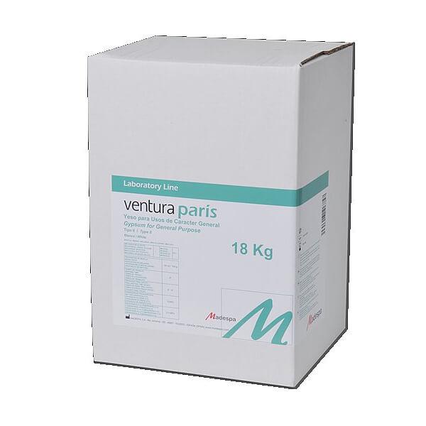 Ventura Paris: Superfine Gypsum Type II - 1 x 18 Kg box Img: 202204021