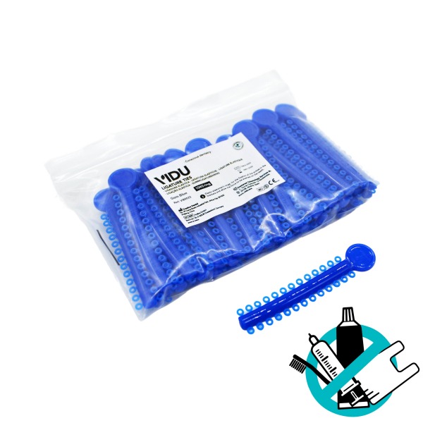Elastic Orthodontic Ligatures (1042 pcs) VIDU