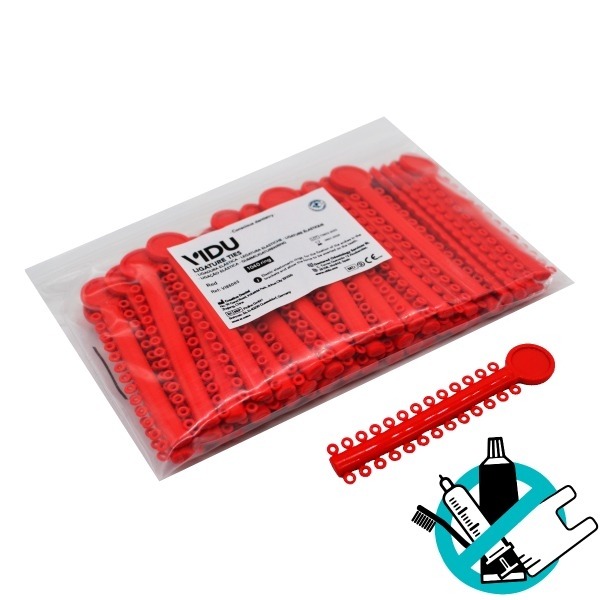 Elastic Orthodontic Ligatures (1042 pcs) VIDU