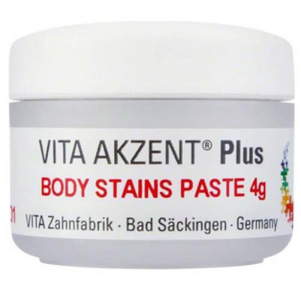 Vita Akzent Plus: Stain for Dental Ceramics (Powder/Paste/Spray) - Chroma Stains (4 gr) paste IO Img: 202204301