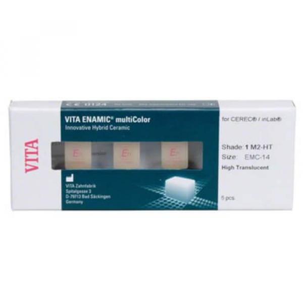 Vita Enamic® Multicolor For Cerec®/Inlab (5 pcs.)-1M2-HT, EMC-14 Img: 202112041