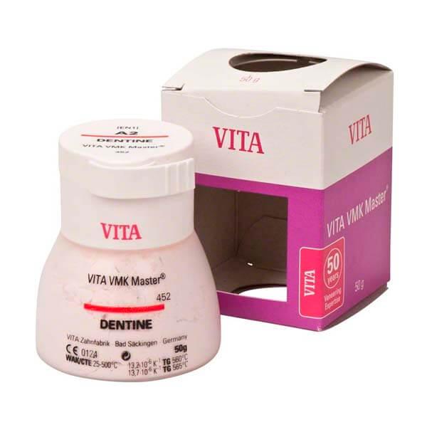 Vita Vmk Master Classical A1-D4®: Coating of Metal Structures-Dentine A2 (50gr) Img: 202202121