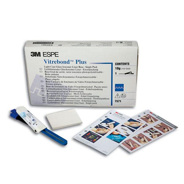 VITREBOND PLUS KIT INTRO CEMENTOS IONOMERO GLASS (1clicker x10gr.) SHUTTING Img: 202107241