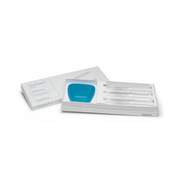 Vivastyle Starter Kit: 16% Carbamide Peroxide Whitener (3 x 3 ml) - 3x3ml Img: 202411301