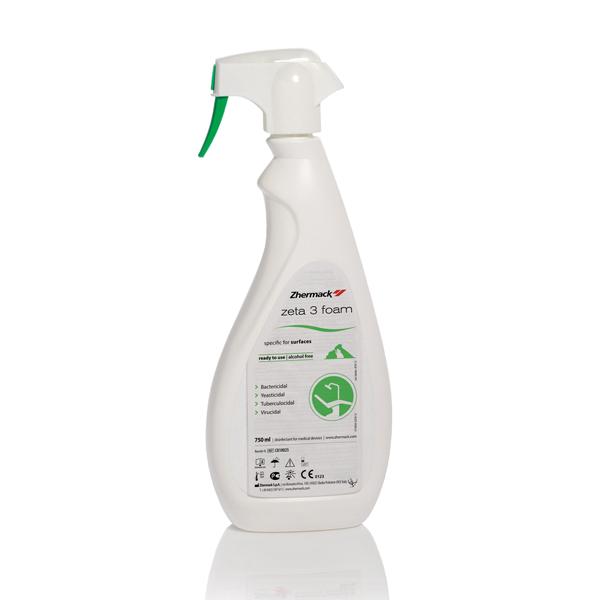 Zeta 3 Soft Surface Disinfectant (1 x 750 ml spray + diffuser) Img: 202304291