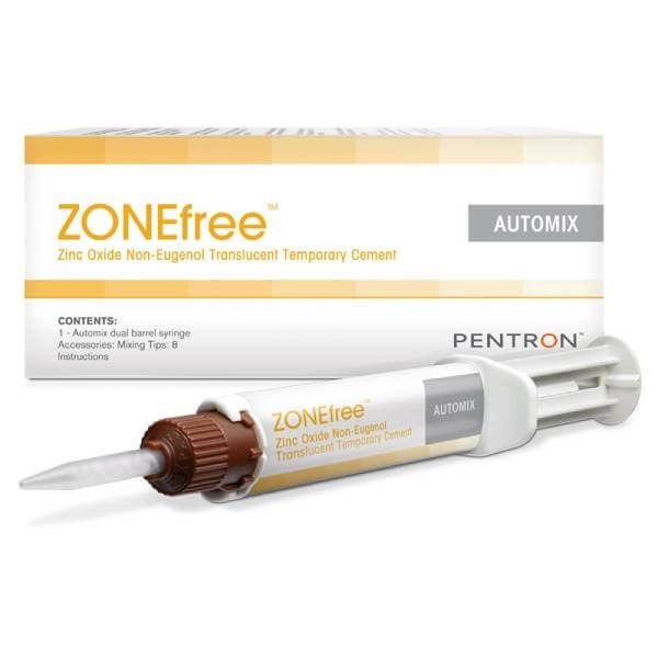 ZONEfree: Translucent Provisional Cement (3.2 gr Auto-mixing syringe) Img: 202302111