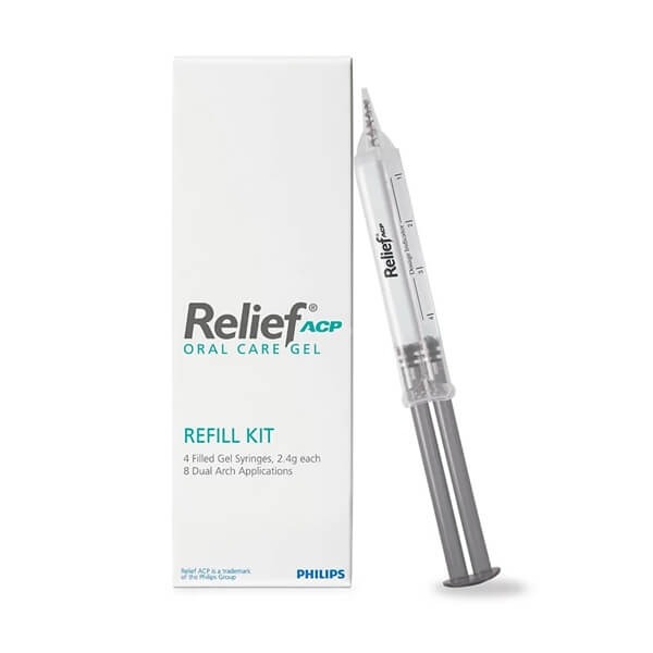 Zoom Relief ACP: Dental Desensitising Gel - Refill Kit (4 syringes) Img: 202307011