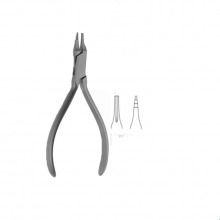 Tweed Pliers - Loops and Bows Formers (1 pc) Length 135mm - Working Diameter: Max. 0.5mm / 0.20" Img: 201807031