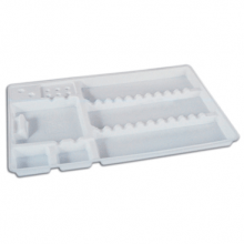 WHITE DISPOSABLE TRAYS 18x28cm. (400u.) Img: 202102271