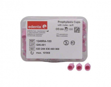 Prophylaxis Brushes: Plastic Shaft (100 pcs) - Soft, pink RA Img: 202507191