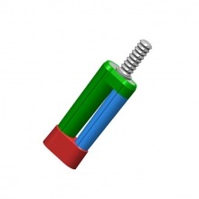 DOWEL PIN EURO PIN 1000 ud w / PLASTIC COVER AND BASE CAP Img: 202106121