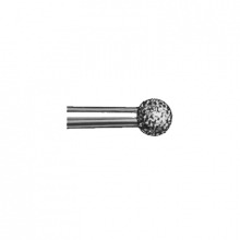 Milling cutter 801L Ball long stem diamond turbine (5u.)-860M Medium grain size 016 Img: 202001111