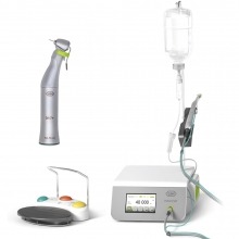 Implant Motor Kit Implantmed SI-1023 and wireless Pedal S-NW - Implantmed + Micromotor (with light) + CA WS-75L (with light) Img: 202102271
