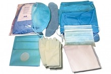 IMPLASET SETS STERIL SURGICAL cx20u. DISINFECTION2 Gowns with fist. Material Img: 201807031